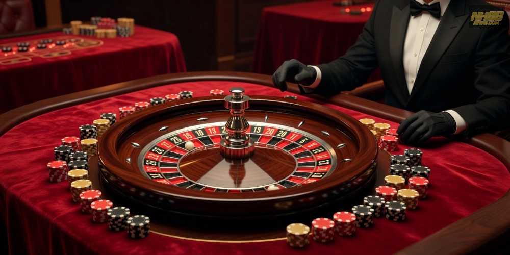 Trò chơi roulette live miễn phí trên nh88 với bánh xe quay sống động